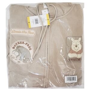 Character Full-Zip Hoodie Sweatshirt Women Winnie the Pooh NWT